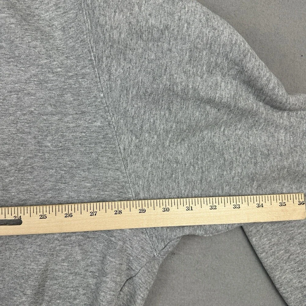 Vintage Nike Sweatshirt Men 2XL Gray Pullover Crewneck Sweatshirt Swoosh 90s *